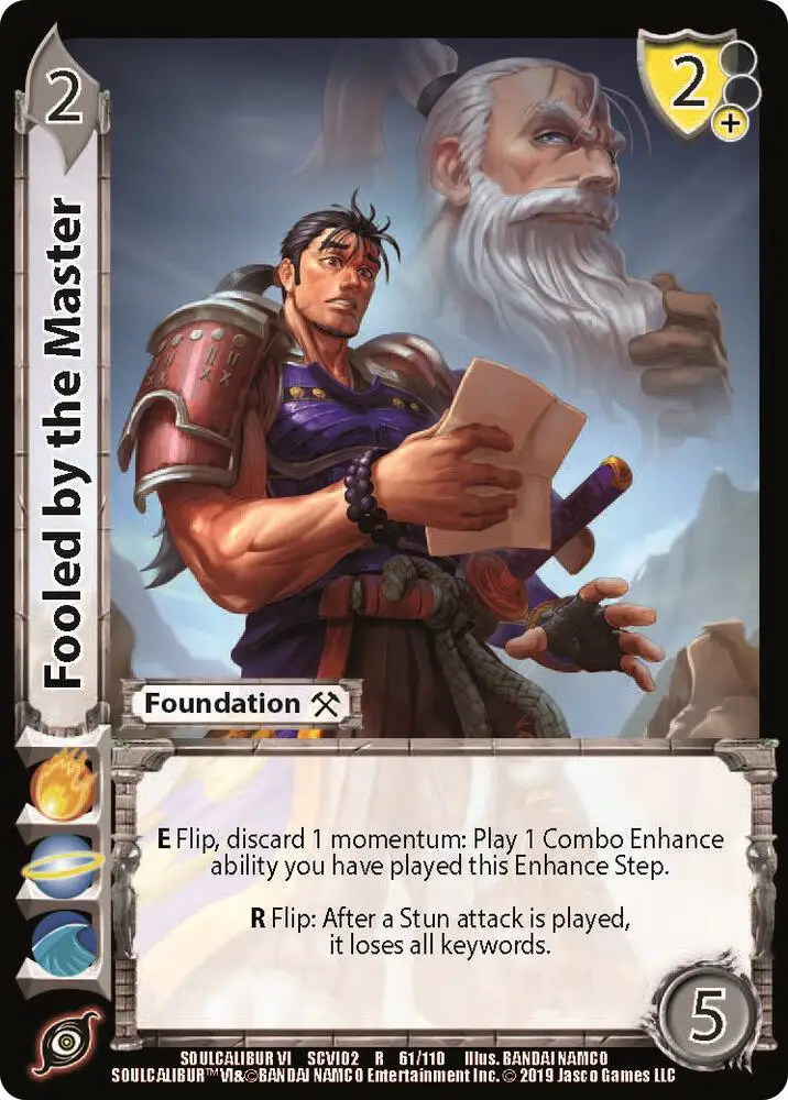 Fooled by the Master card front