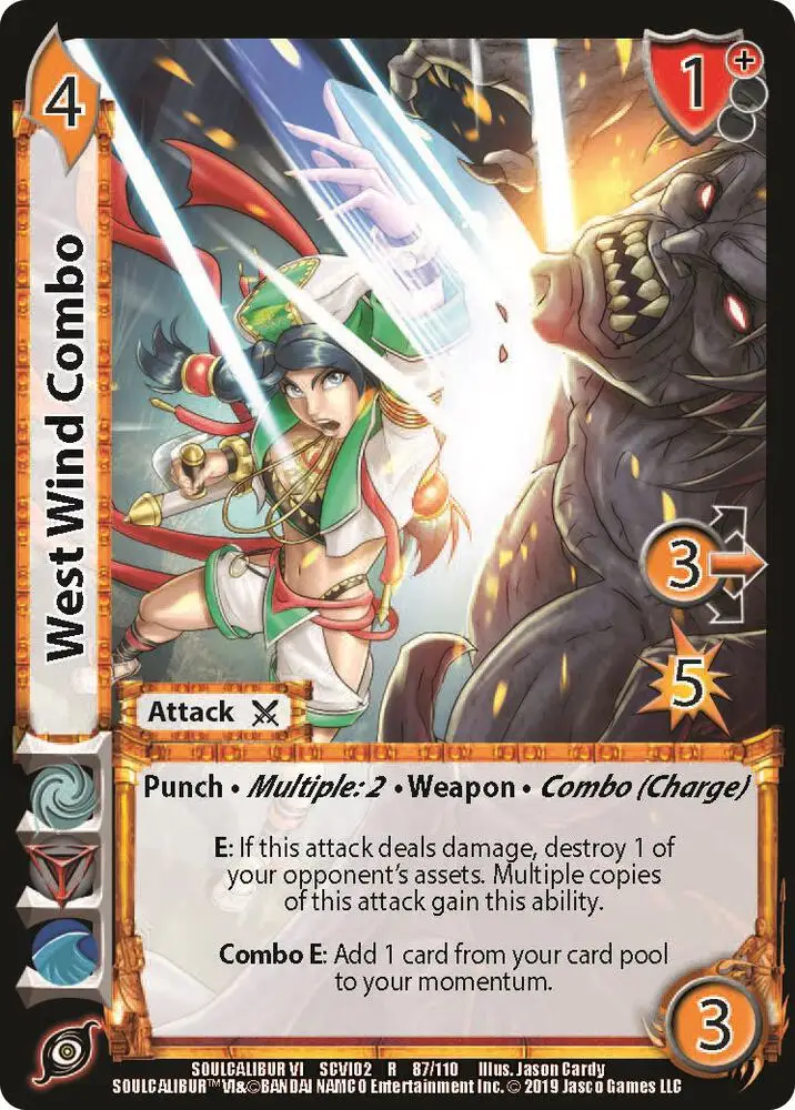 West Wind Combo card front