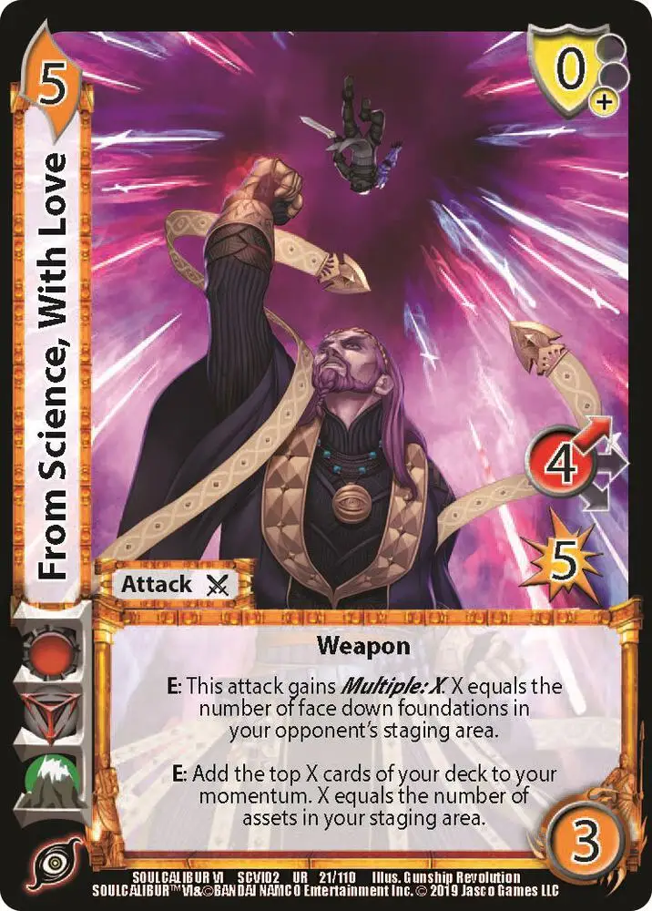 From Science, With Love card front