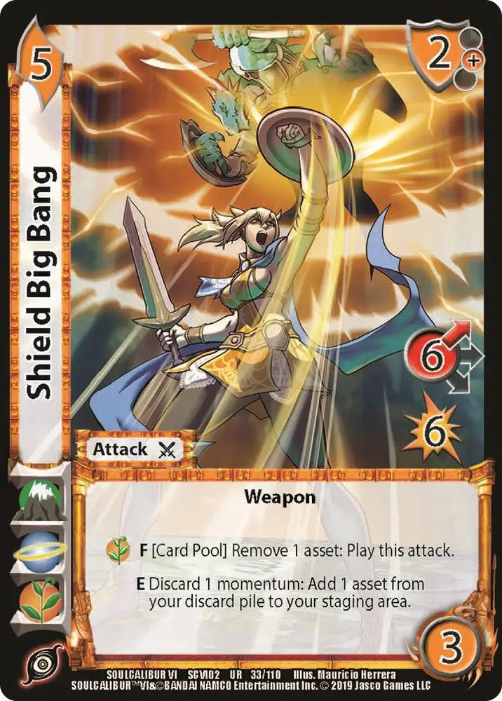 Shield Big Bang card front