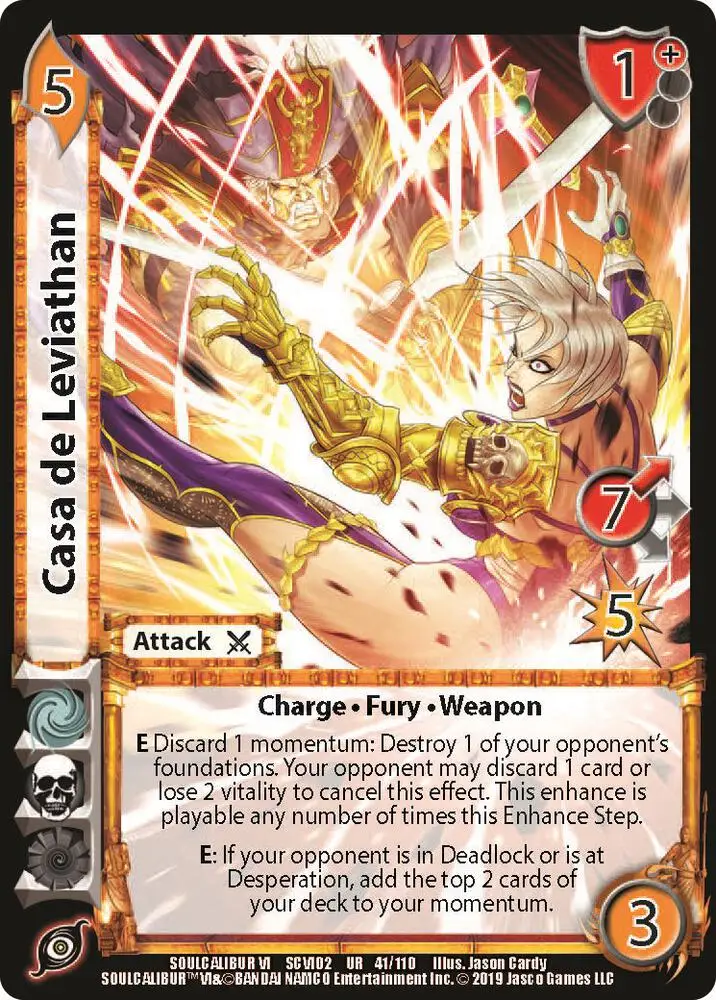 Casa de Leviathan card front