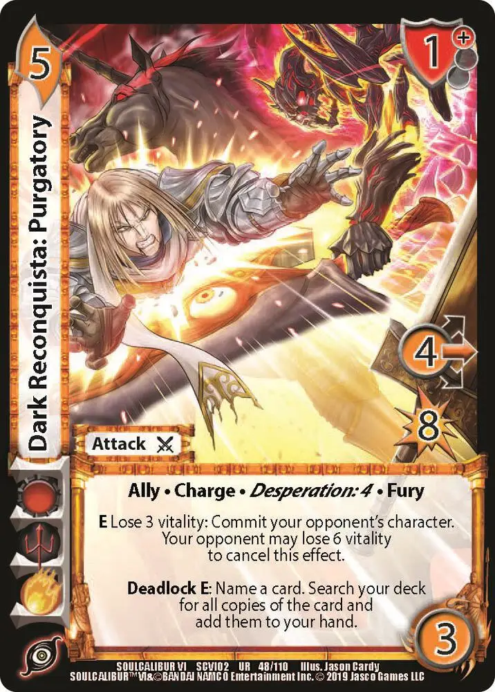 Dark Reconquista: Purgatory card front
