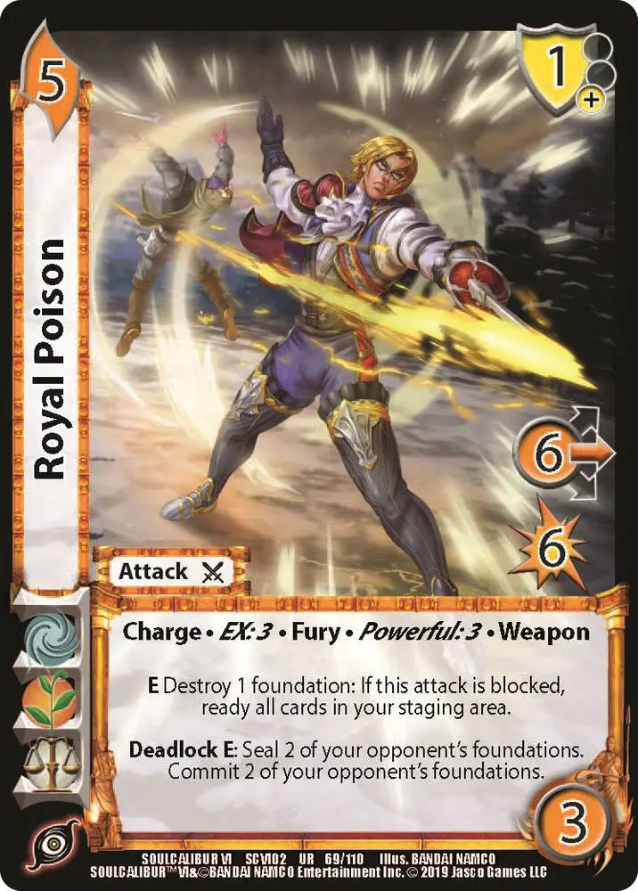 Royal Poison card front