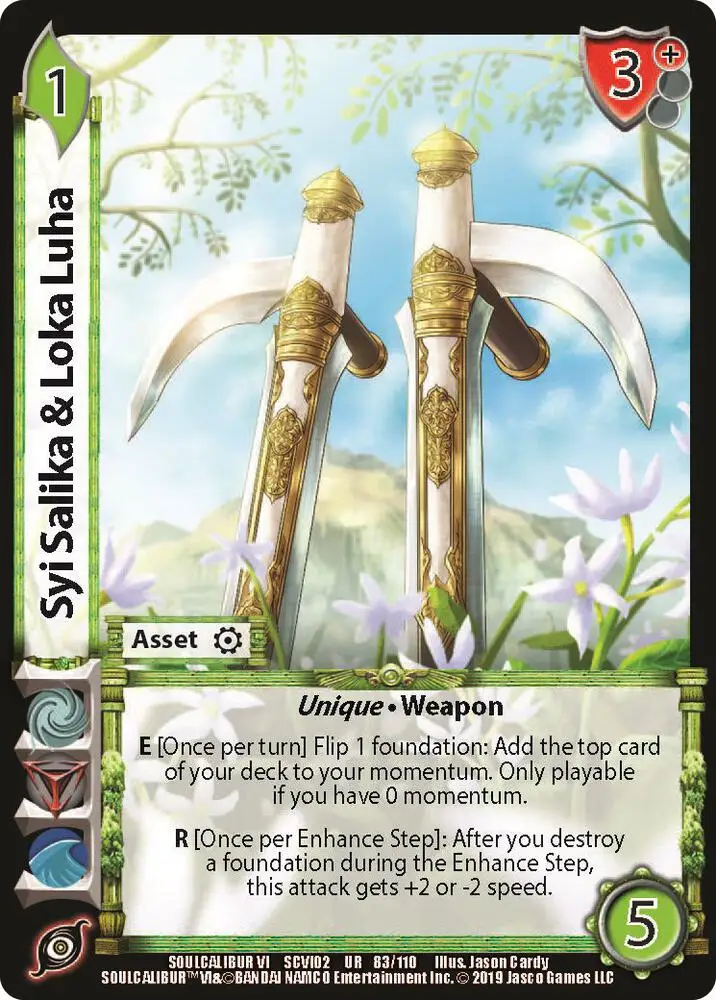 Syi Salika & Loka Luha card front
