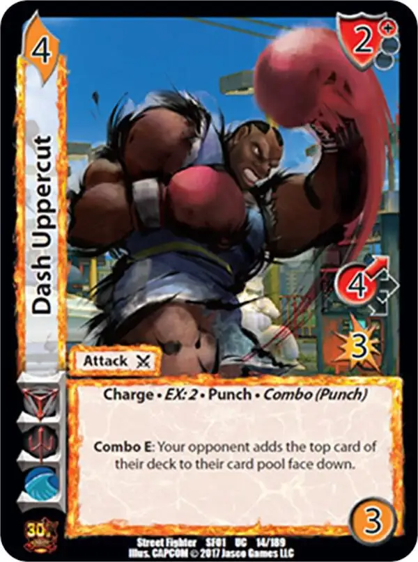 Dash Uppercut card front