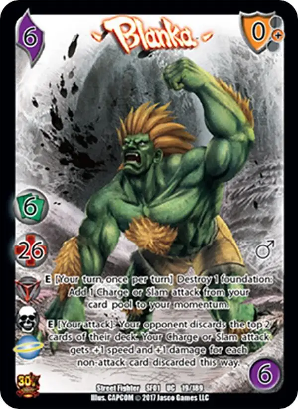Blanka card front