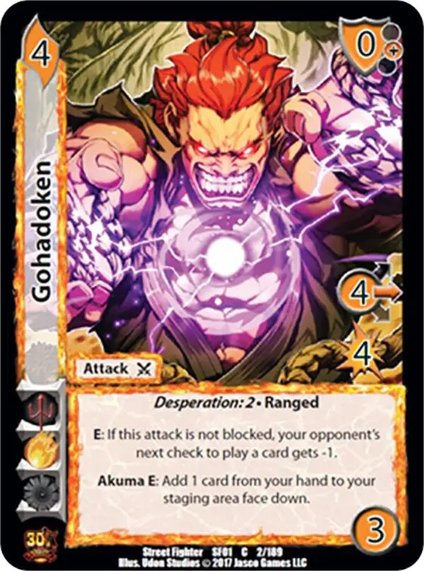 Gohadoken card front