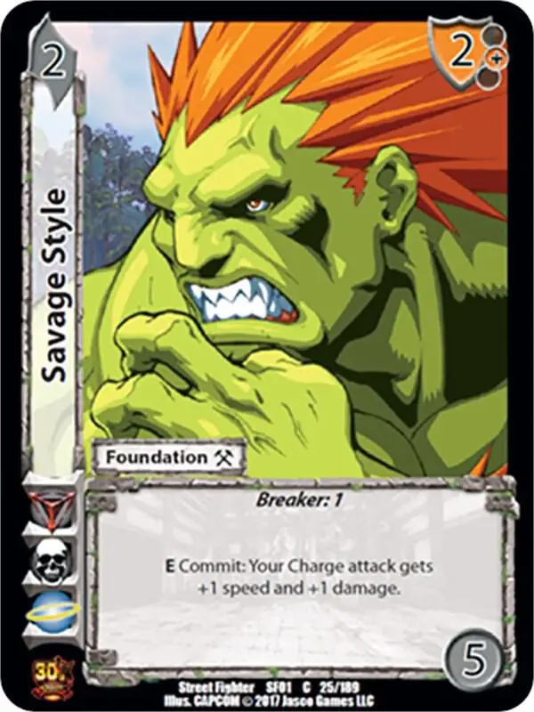 Savage Style card front