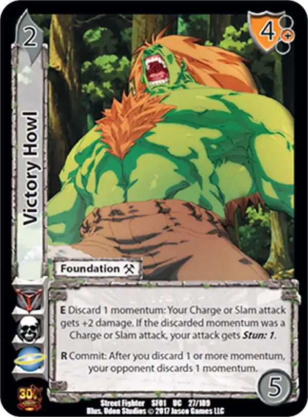 Victory Howl card front