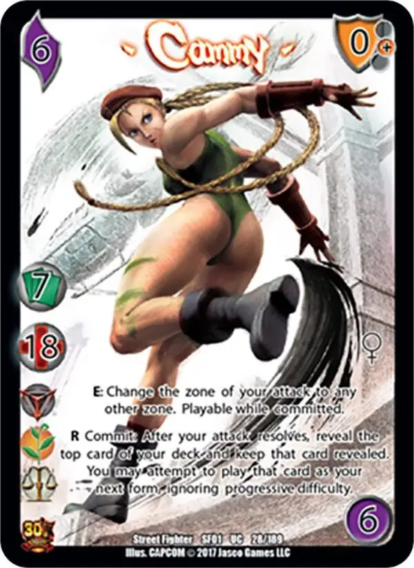 Cammy card front