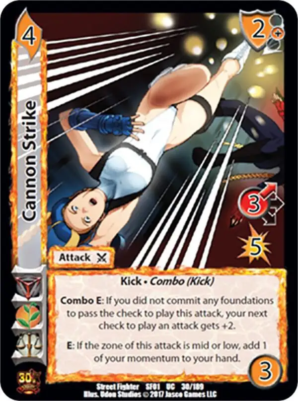 Cannon Strike card front