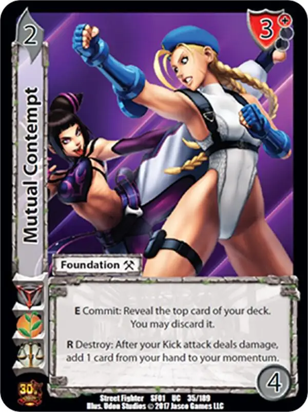 Mutual Contempt card front