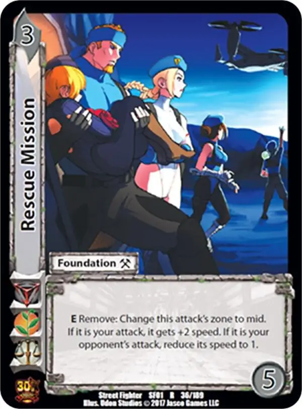 Rescue Mission card front