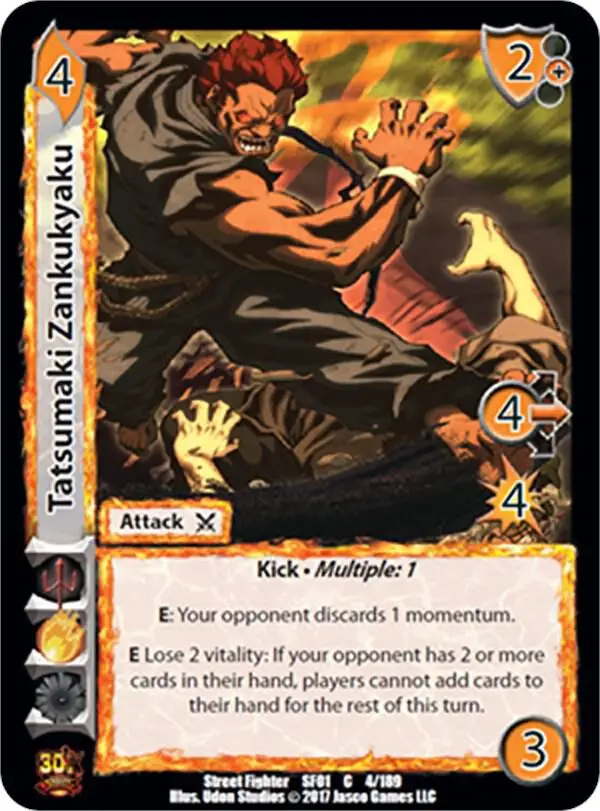 Tatsumaki Zankukyaku card front