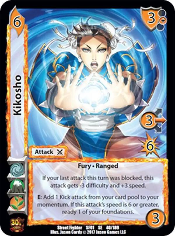 Kikosho card front
