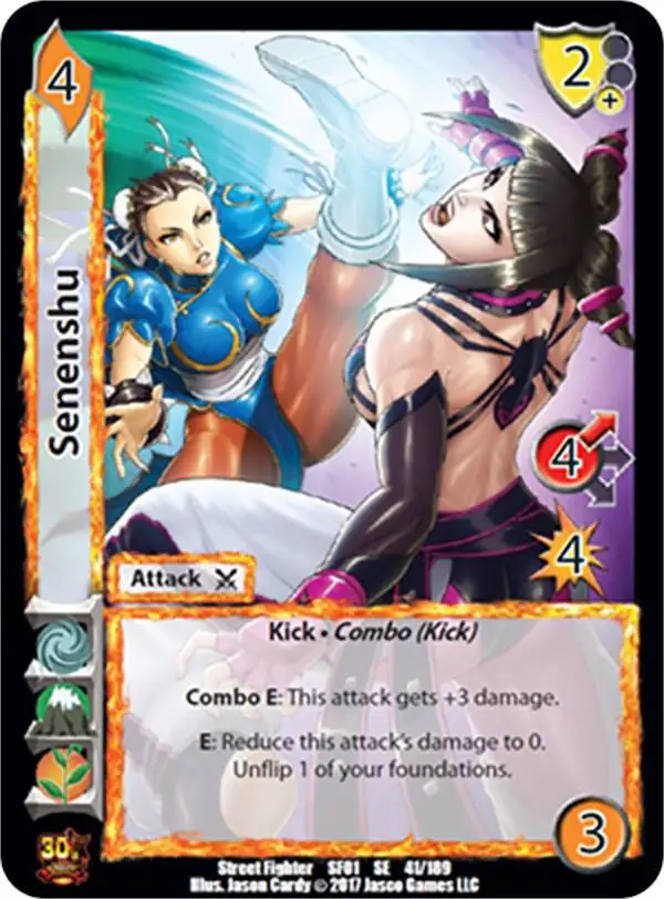 Senenshu card front