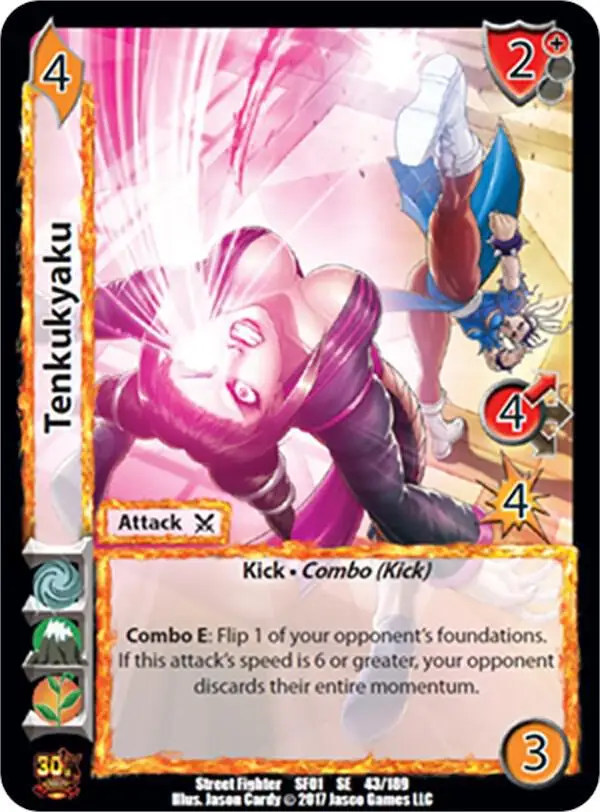 Tenkukyaku card front