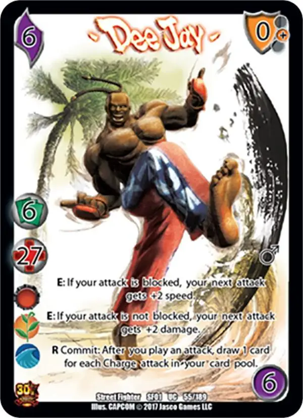 Dee Jay card front