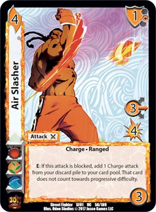 Air Slasher card front