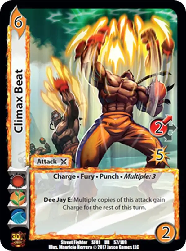 Climax Beat card front