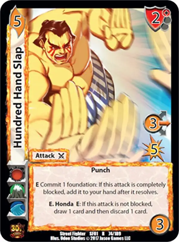 Hundred Hand Slap card front