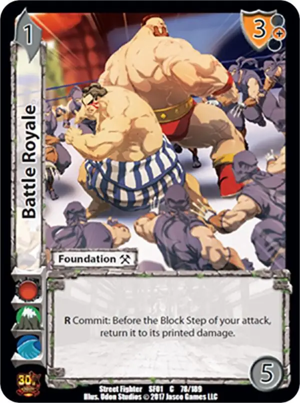 Battle Royale card front