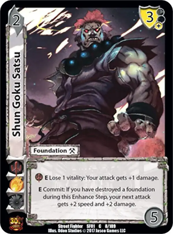 Shun Goku Satsu card front
