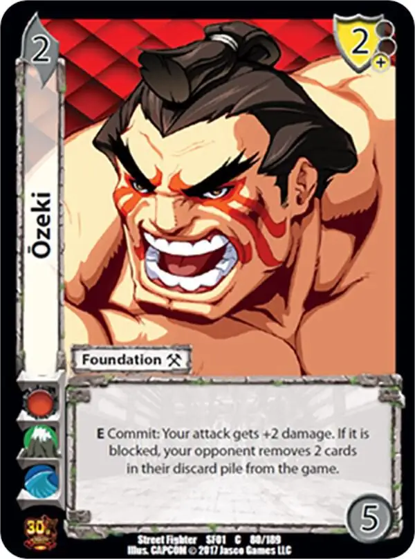 Ozeki card front
