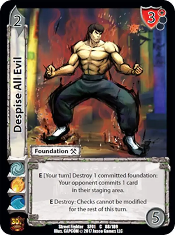 Despise All Evil card front