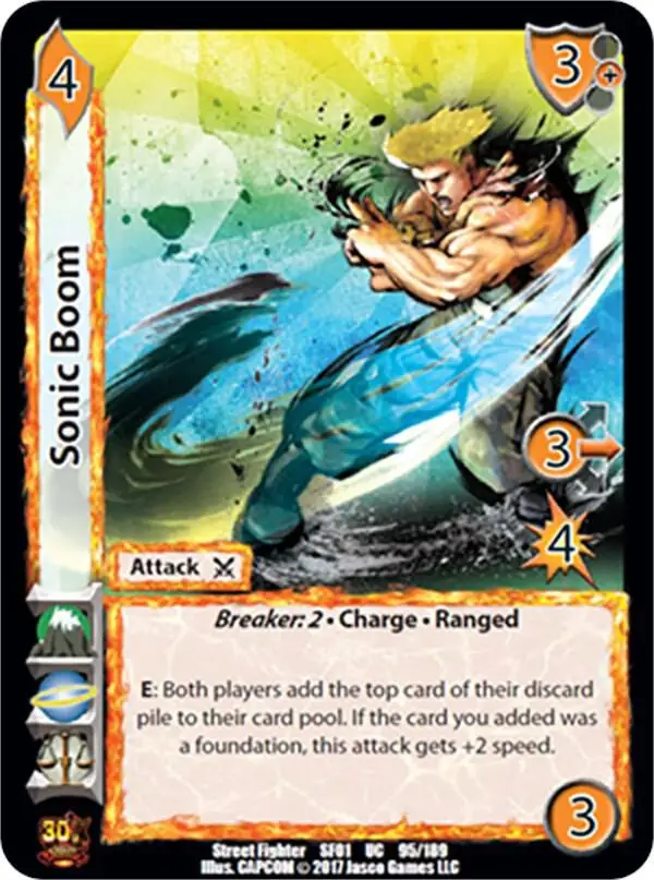 Sonic Boom card front