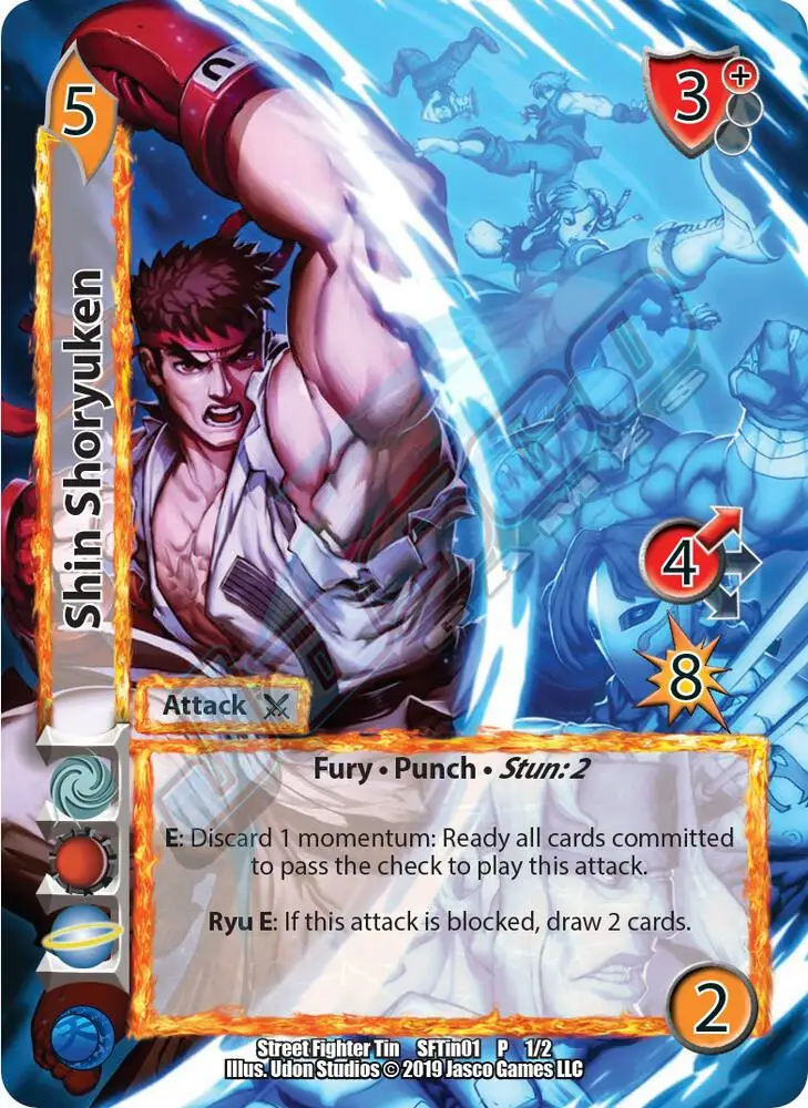 Shin Shoryuken card front