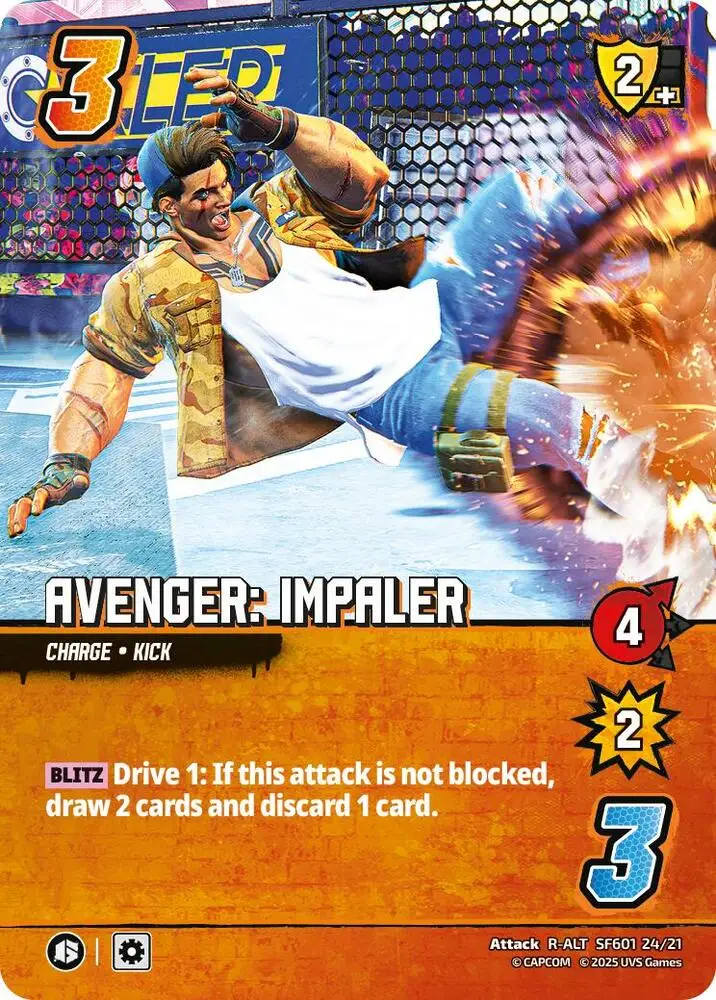 Avenger: Impaler (Alternate Art) card front