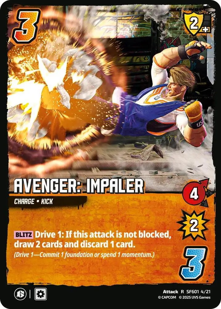 Avenger: Impaler card front