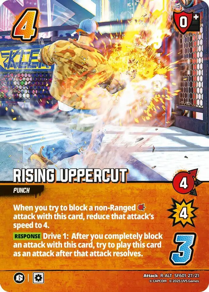 Rising Uppercut (Alternate Art) card front