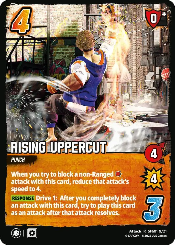 Rising Uppercut card front