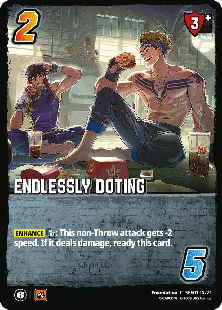 Endlessly Doting card front