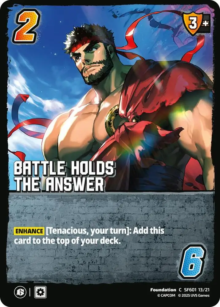 Battle Holds the Answer card front