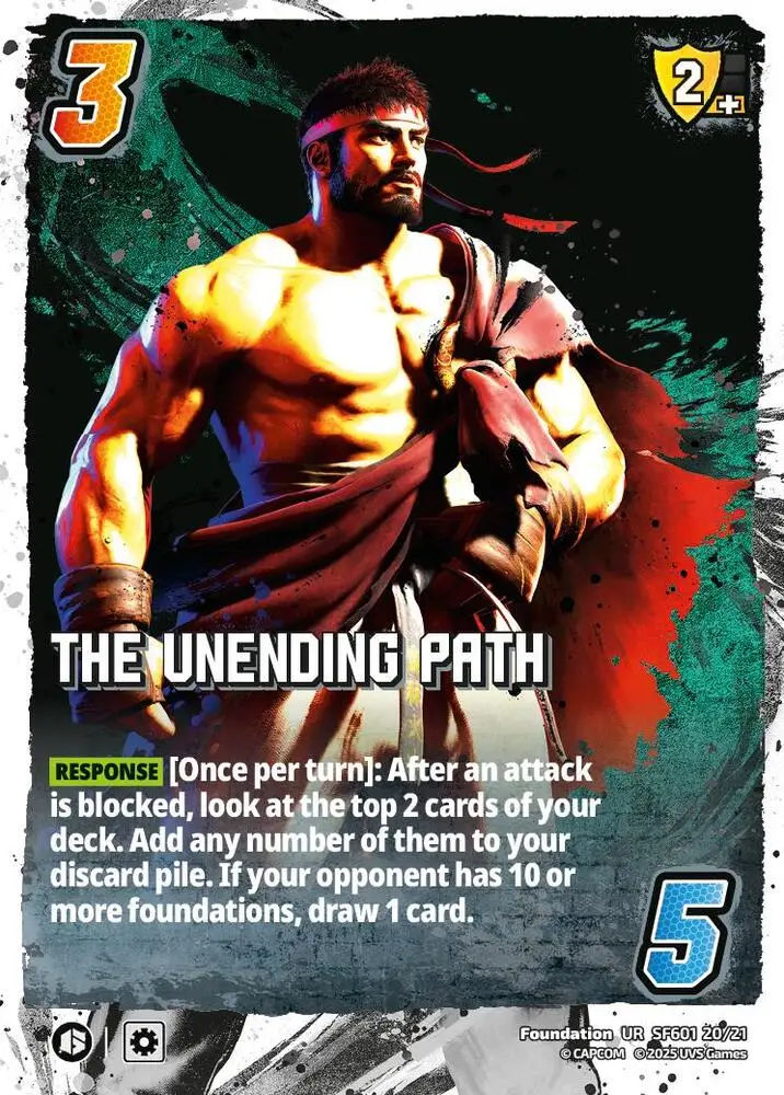 The Unending Path card front