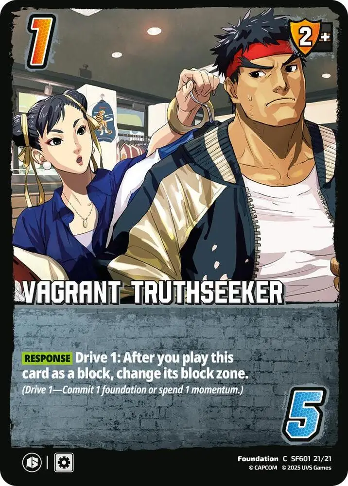 Vagrant Truthseeker card front