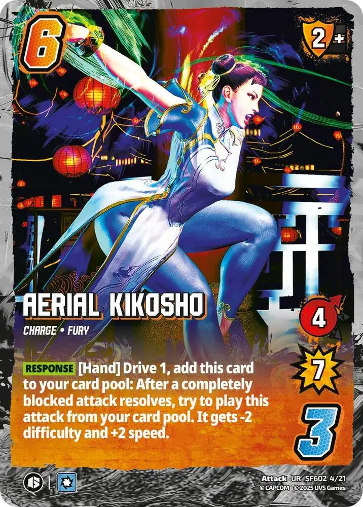 Aerial Kikosho card front