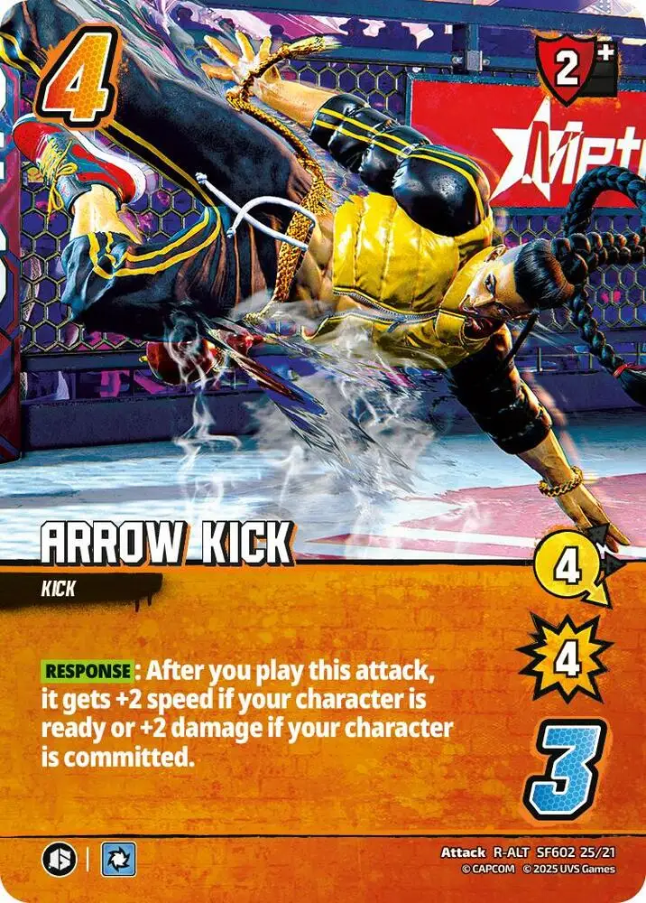 Arrow Kick (Alternate Art) card front