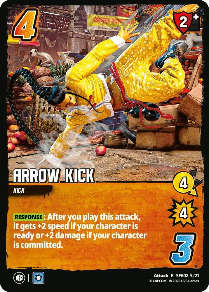 Arrow Kick card front