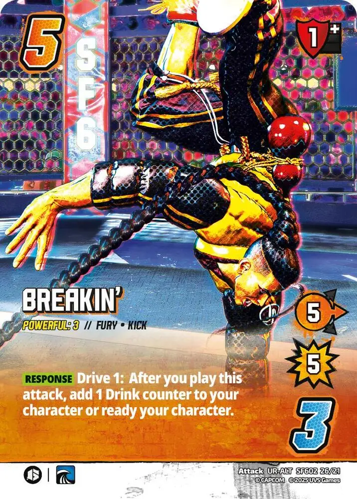 Breakin' (Alternate Art) card front