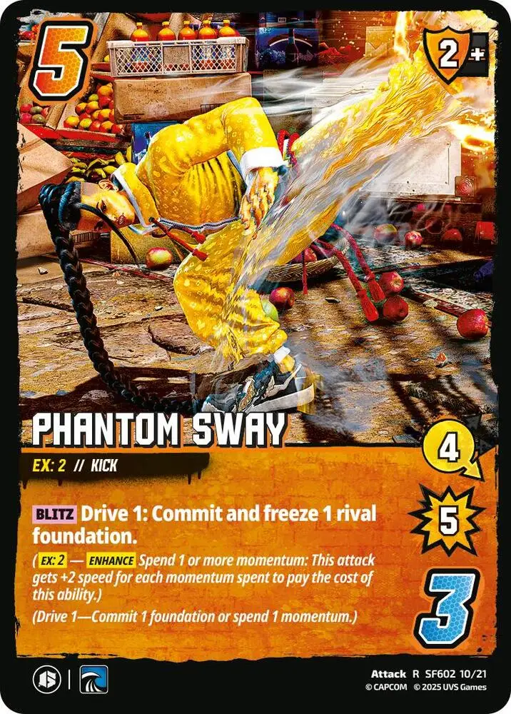 Phantom Sway card front