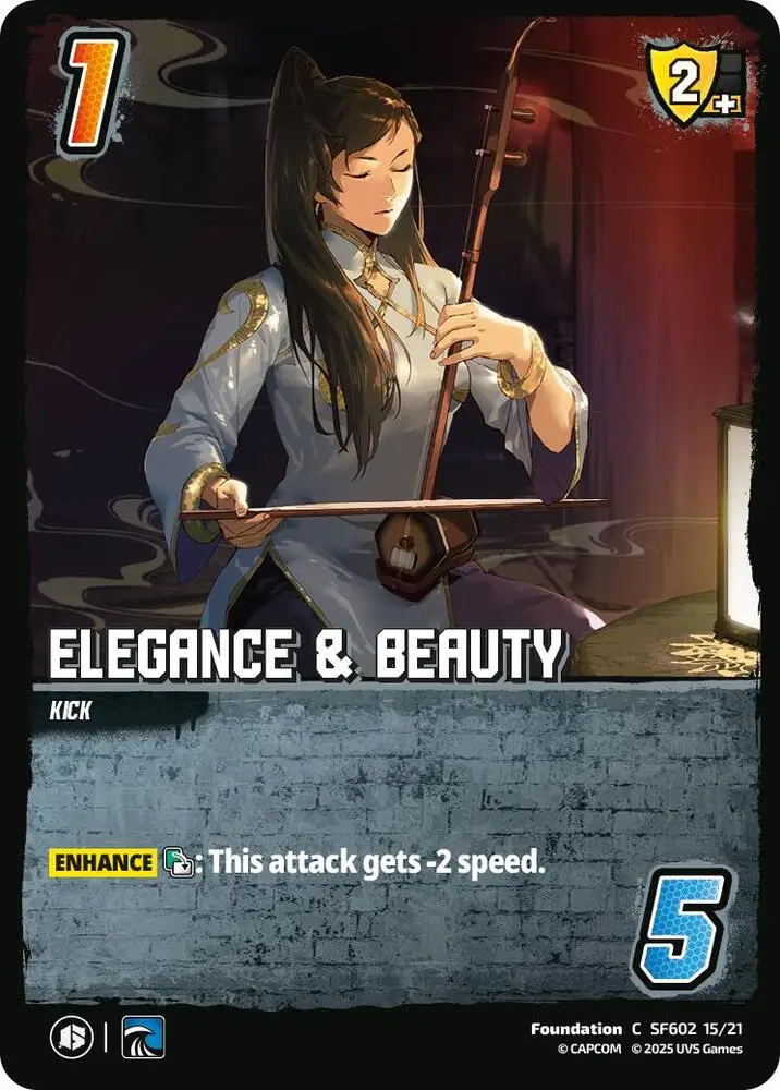 Elegance & Beauty card front