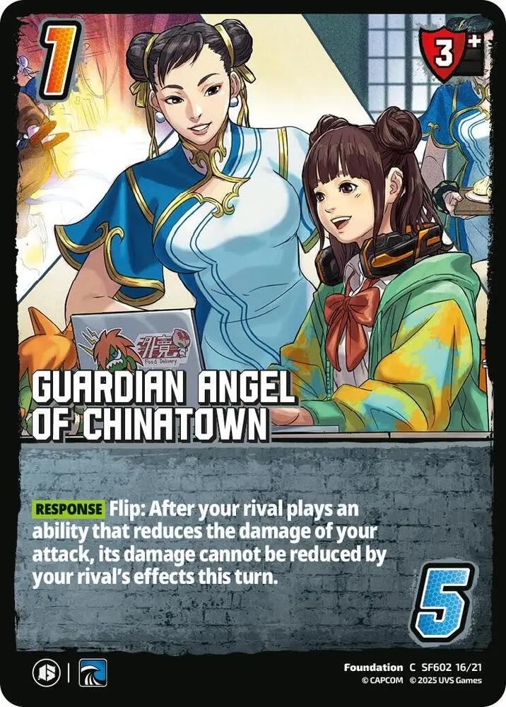 Guardian Angel of Chinatown card front
