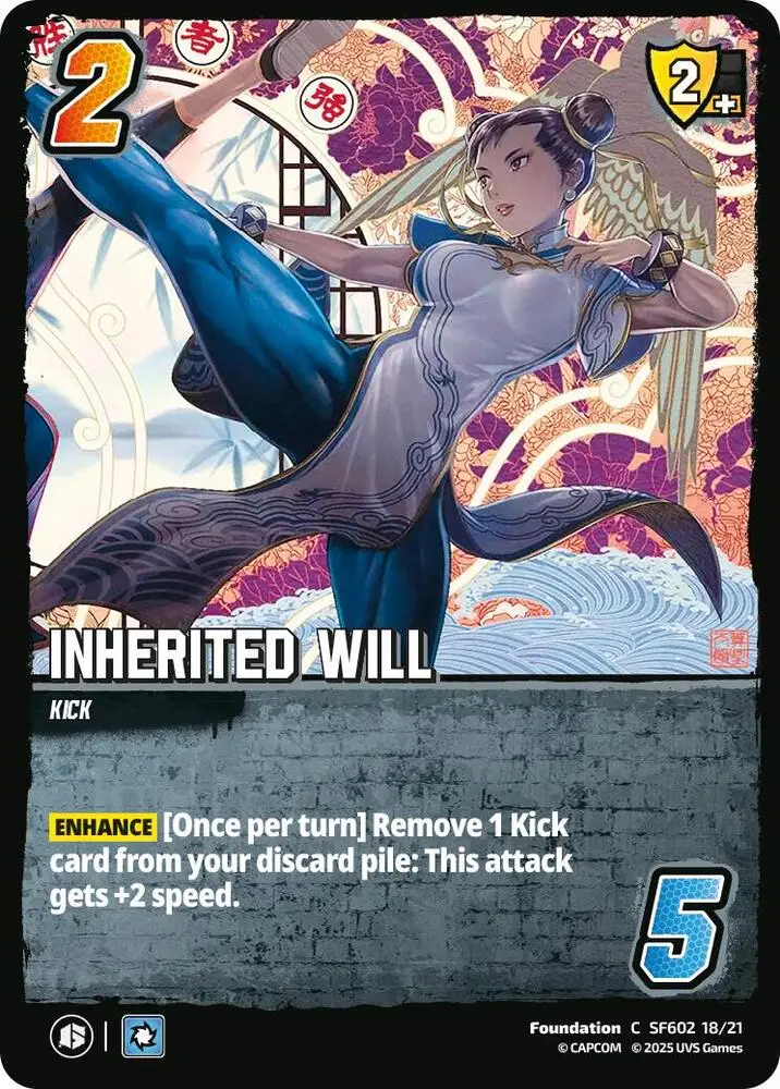 Inherited Will card front