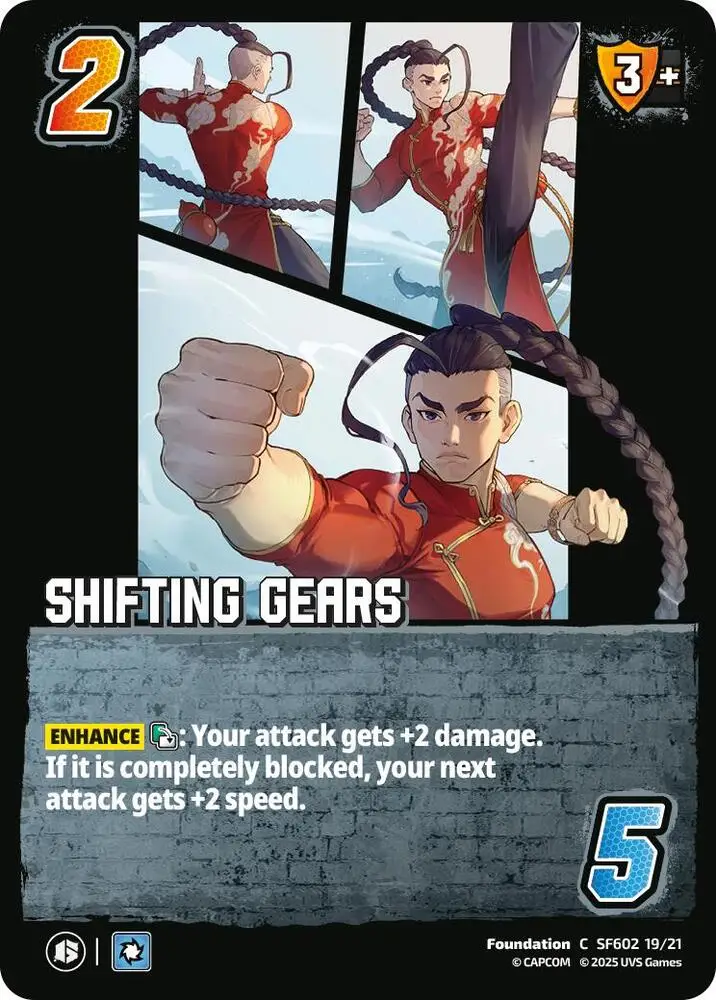 Shifting Gears card front