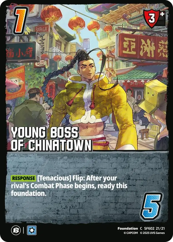 Young Boss of Chinatown card front
