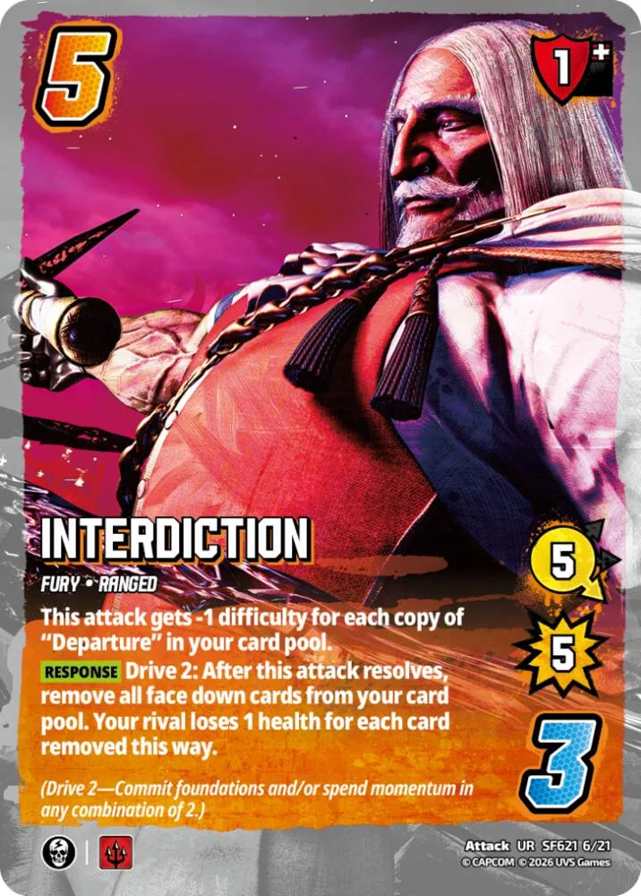Interdiction card front